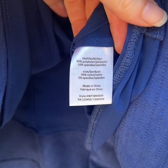 H by Halston Classic Faux Suede Peplum Skirt Sz L - Picture 9 of 12